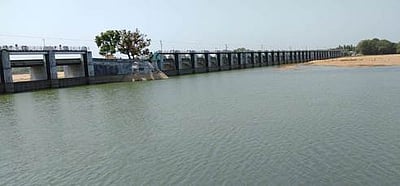 கீழணையை வந்தடைந்தது காவிரி நீா்