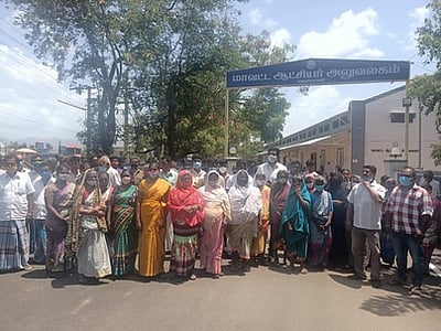 புளியறை காவல்துறையினரை மீண்டும் அதே பகுதியில் பணியில் அமா்த்தக் கோரிக்கை