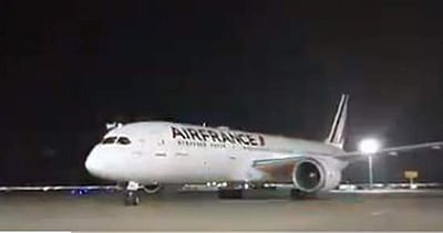 பாரிஸில் இருந்து சென்னைக்கு நேரடி விமான சேவை தொடங்கியது