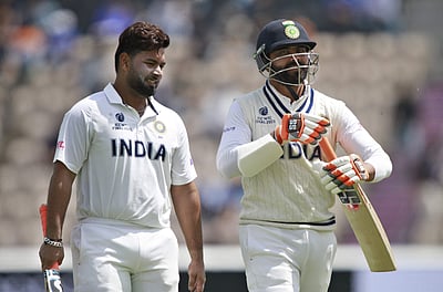 ஐசிசி டெஸ்ட் தரவரிசை: பந்த், ஜடேஜாவுக்குப் பின்னடைவு