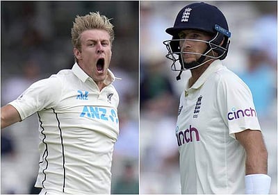 முதல் பந்திலேயே ரூட் அவுட்: லார்ட்ஸில் மிரட்டும் நியூசி. பந்துவீச்சாளர்கள்