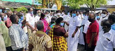 எட்டயபுரத்தில் மனவளா்ச்சி குன்றியோா் காப்பகத்தில் ஆய்வு