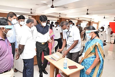 நாமக்கல் அரசு மருத்துவமனையில் அமைச்சர் மா.சுப்பிரமணியன் ஆய்வு