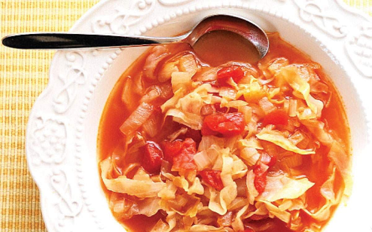 கோஸ்  தக்காளி சூப் 