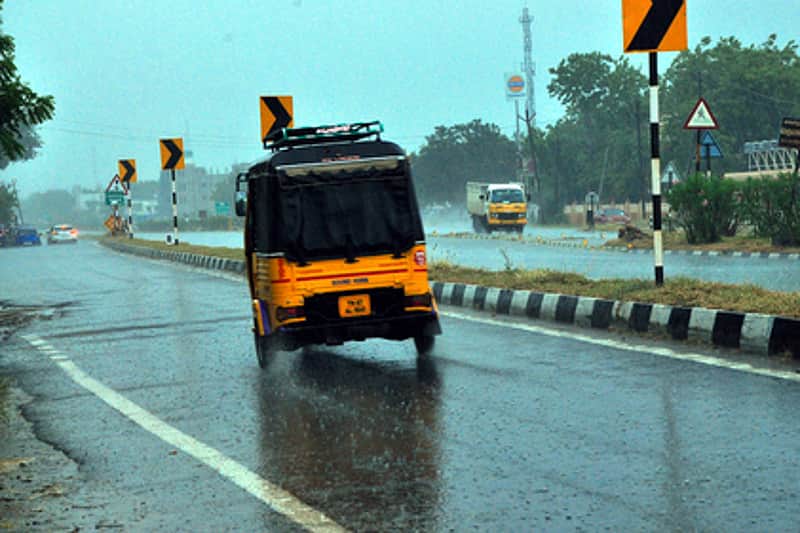 Rain in 6 districts till 7 pm