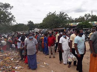 பண்ணாரி அம்மன் கோயிலில் ஆனி அமாவாசை வழிபாடு