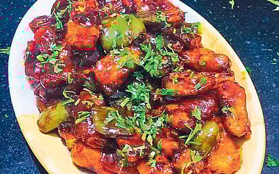 பேபி கார்ன் மஞ்சூரியன் 