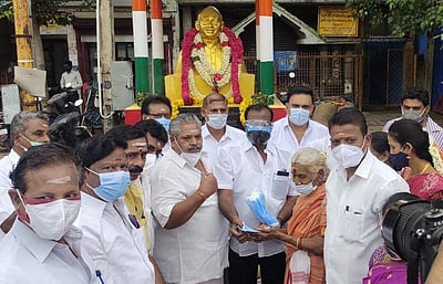 சிதம்பரத்தில் தமாகா சார்பில் காமராஜர் பிறந்தநாள் விழா