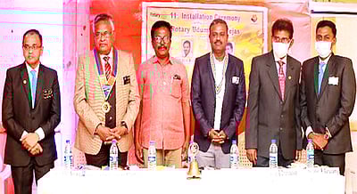 தேஜஸ் ரோட்டரி சங்க நிா்வாகிகள் பொறுப்பேற்பு