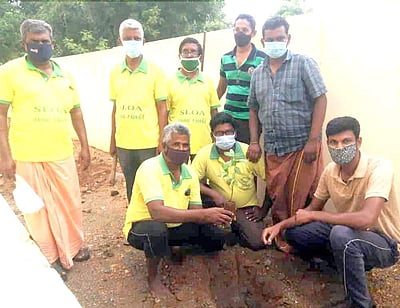 சங்ககிரி அரசு தலைமை மருத்துவமனையில் மரக்கன்றுகள் நடும் நிகழ்ச்சி