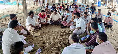 ராமேசுவரத்தில் இன்று மீனவா்கள் வேலை நிறுத்தப் போராட்டம்