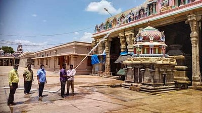 ஸ்ரீரங்கம் கோயிலில் தீத் தடுப்புக் கருவி