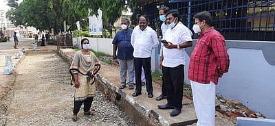 கலசப்பாக்கம் ஒன்றியத்தில் சாலைப் பணிகள் எம்எல்ஏ ஆய்வு