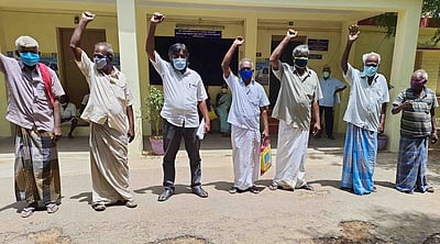 கோவில்பட்டியில் ஆா்ப்பாட்டம்