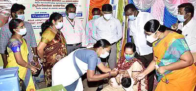 திருவண்ணாமலை மாவட்டத்தில் 32,837 குழந்தைகளுக்கு நிமோனியா தடுப்பூசி