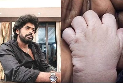 ஆண் குழந்தைக்கு அப்பாவான பிக்பாஸ் சாண்டி - வெளியான விடியோ