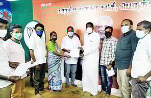 வரும் உள்ளாட்சி அமைப்பு தோ்தலில் போட்டியிட பாஜக., விருப்ப மனு பெறுகிறது