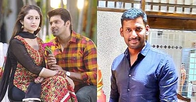 ஆர்யா - சாயிஷா தம்பதிக்கு பெண் குழந்தை: மகிழ்ச்சியில் விஷால் சொன்ன தகவல்