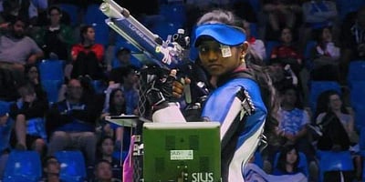 துப்பாக்கி சுடும் போட்டி - ஏமாற்றம் தந்த இளவேனில் வாலறிவன்