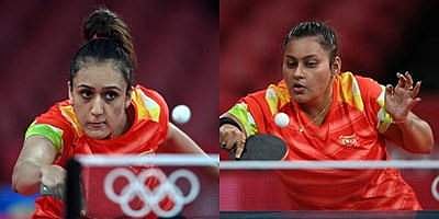 டேபிள் டென்னிஸ்: மகளிா் முன்னேற்றம்; கலப்பில் ஏமாற்றம்