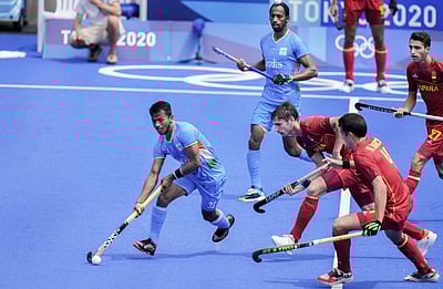 டோக்கியோ ஒலிம்பிக்: ஸ்பெயினை வீழ்த்தியது இந்திய ஹாக்கி அணி