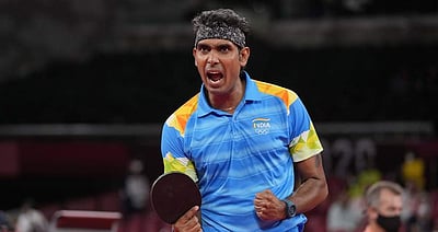 ஒலிம்பிக்ஸ்: டேபிள் டென்னிஸ் போட்டியில் இந்தியாவின் சரத் கமல் தோல்வி