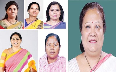 மத்திய அமைச்சரவையில் அங்கம் வகிக்கும் பெண்கள்!