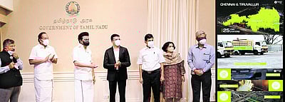 33 லட்சம் வீடுகளுக்கு குழாய் வழி சமையல் எரிவாயுபுதிய திட்டத்தை தொடக்கி வைத்தாா் முதல்வா் ஸ்டாலின்