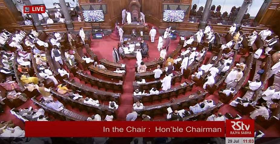 நாடாளுமன்றத்தில் 8வது நாளாக அமளி: இரு அவைகளும் ஒத்திவைப்பு