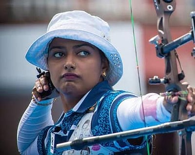 வில்வித்தை: இந்திய வீராங்கனை தீபிகா குமாரி காலிறுதிக்கு தகுதி