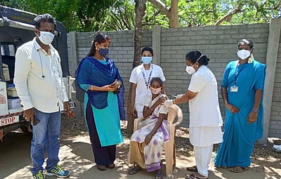 காரைக்காலில் தடுப்பூசித் திருவிழா நிறைவு