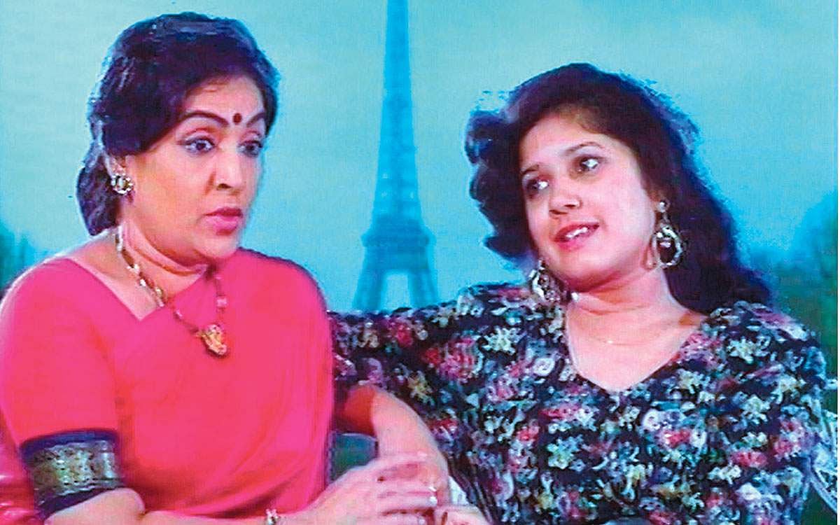 ரோஜா மலரே! - 100: தொலைக்காட்சியில் காட்டப்பட்ட முதல் தொழில் நுட்பம் - குமாரி சச்சு