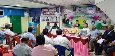 ரோட்டரி சென்டேனியல் சங்கபுதிய நிா்வாகிகள் பொறுப்பேற்பு