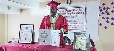 ஹோம்மேட் சாக்லேட் தயாரித்தவருக்கு விருது