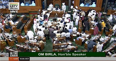 எதிர்க்கட்சிகள் அமளி: நாடாளுமன்ற இரு அவைகளும் 12 மணிவரை ஒத்திவைப்பு