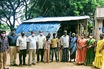 குடவாசல் பகுதியில் பள்ளி செல்லா குழந்தைகள் கணக்கெடுப்புப் பணி