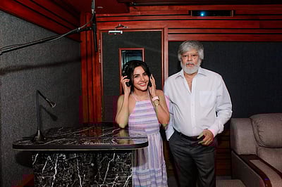 'அந்தகன்' படத்தின் டப்பிங் பணிகள் துவங்கியது - புகைப்படங்கள்