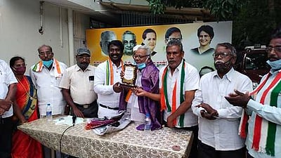 சுதந்திர போராட்ட தியாகி கெளரவிப்பு