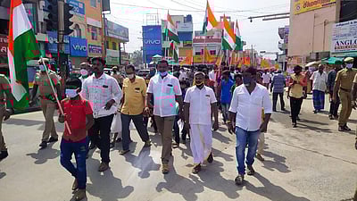 மேட்டுப்பாளையத்தில் 75 ஆவது சுதந்திர தின விழா