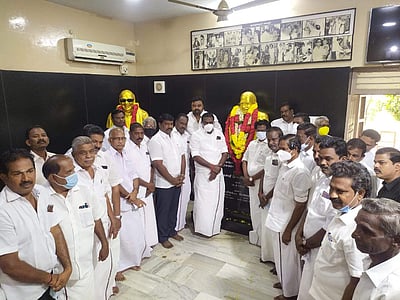 திருக்குவளை: கருணாநிதி இல்லத்தில் முரசொலி மாறனின் பிறந்தநாள் விழா