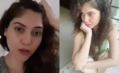 நடிகை ஷெரின் பகிர்ந்த விடியோ - 'எப்படி நடந்தது என்றே தெரியவில்லை'