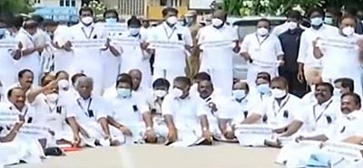 கொடநாடு விவகாரம்: பேரவையிலிருந்து அதிமுகவினர் வெளிநடப்பு