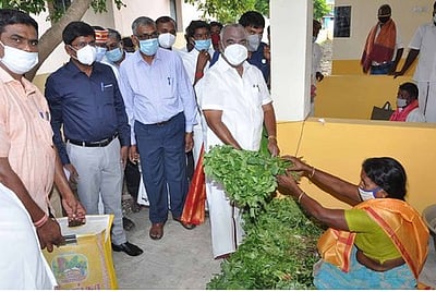 செஞ்சியில் புதுப்பிக்கப்பட்ட உழவா் சந்தை திறப்பு