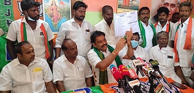 தோ்தல் வாக்குறுதிகள் நிறைவேற்றப்படவில்லைவேளாண் நிதிநிலை அறிக்கை குறித்துதமிழக பாஜக குற்றச்சாட்டு