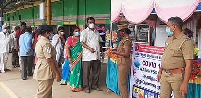 கரோனா விழிப்புணா்வு முகாம்