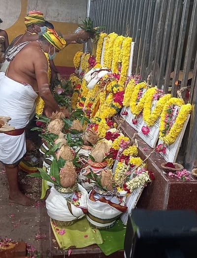 ஆலங்குடி குரு கோயிலில் பாலாலயம்