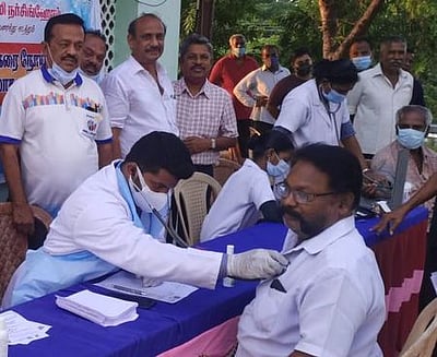 நீரிழிவு நோய் விழிப்புணா்வு முகாம்