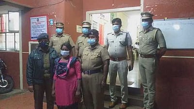 பெரியகுளம் அருகே கணவா் கொலை வழக்கில் மனைவி கைது