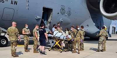 அமெரிக்க விமானத்தில் குழந்தை பெற்ற ஆப்கன் பெண்