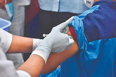 ‘இதுவரை 58.82 கோடி கரோனா தடுப்பூசிகள் செலுத்தப்பட்டுள்ளன’: மத்திய அரசு